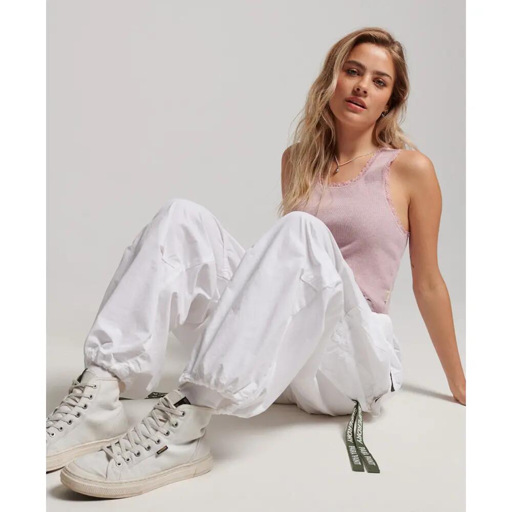 Pantalon baggy parachute femme Superdry 2/7