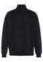 Lotto Herren Sweatshirt Langarm 1325015 Training Troyer Loose Fit Schwarz 3/4
