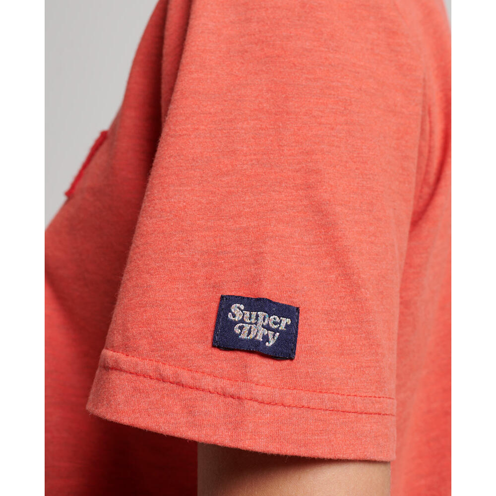 T-Shirt mit Motiv Frau Superdry Vintage Stack 3/4