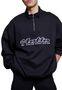 Lotto Herren Sweatshirt Langarm 1325015 Training Troyer Loose Fit Schwarz 4/4