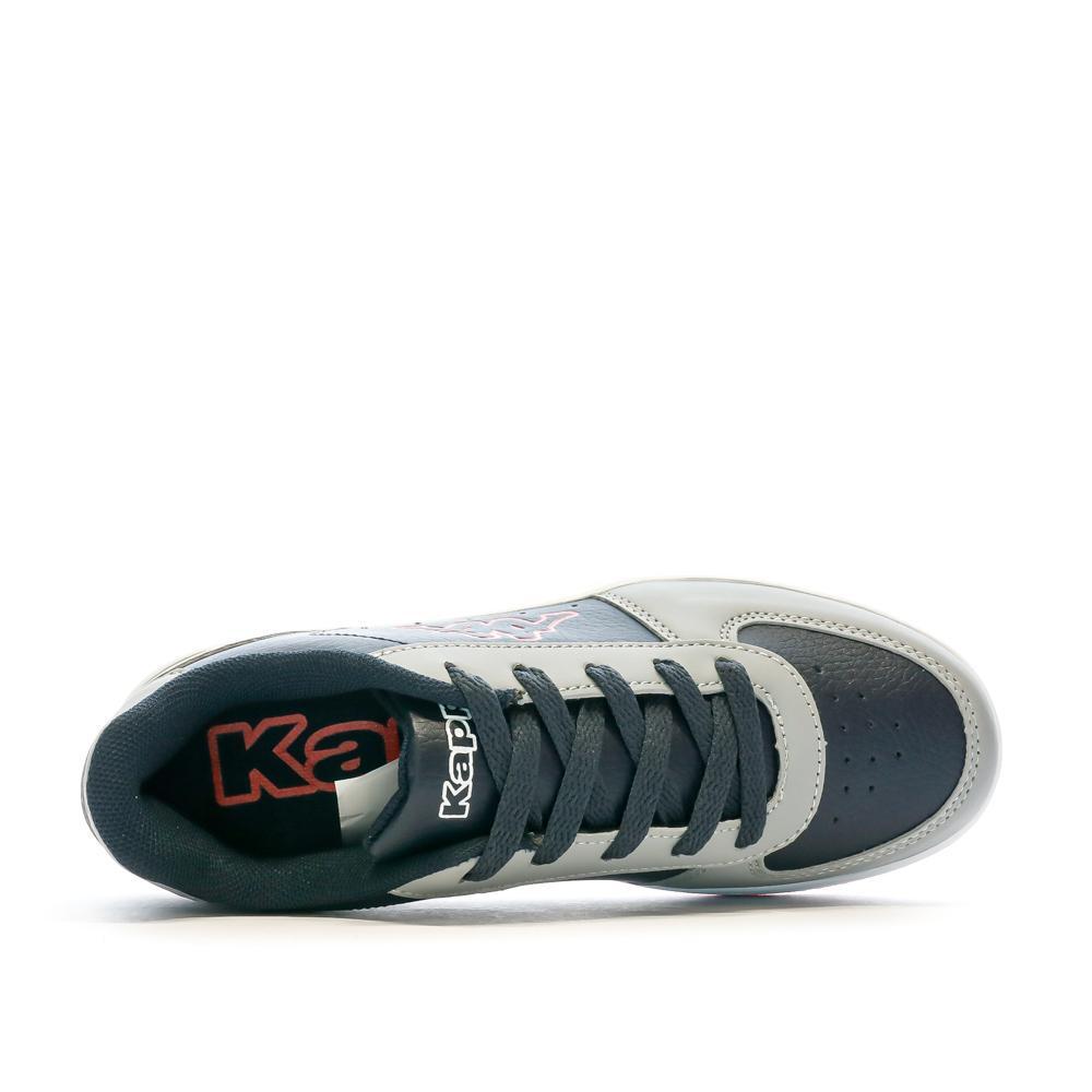 Sneakers Kappa Malone Stringate Blu/Grigie per Ragazzo 5/7
