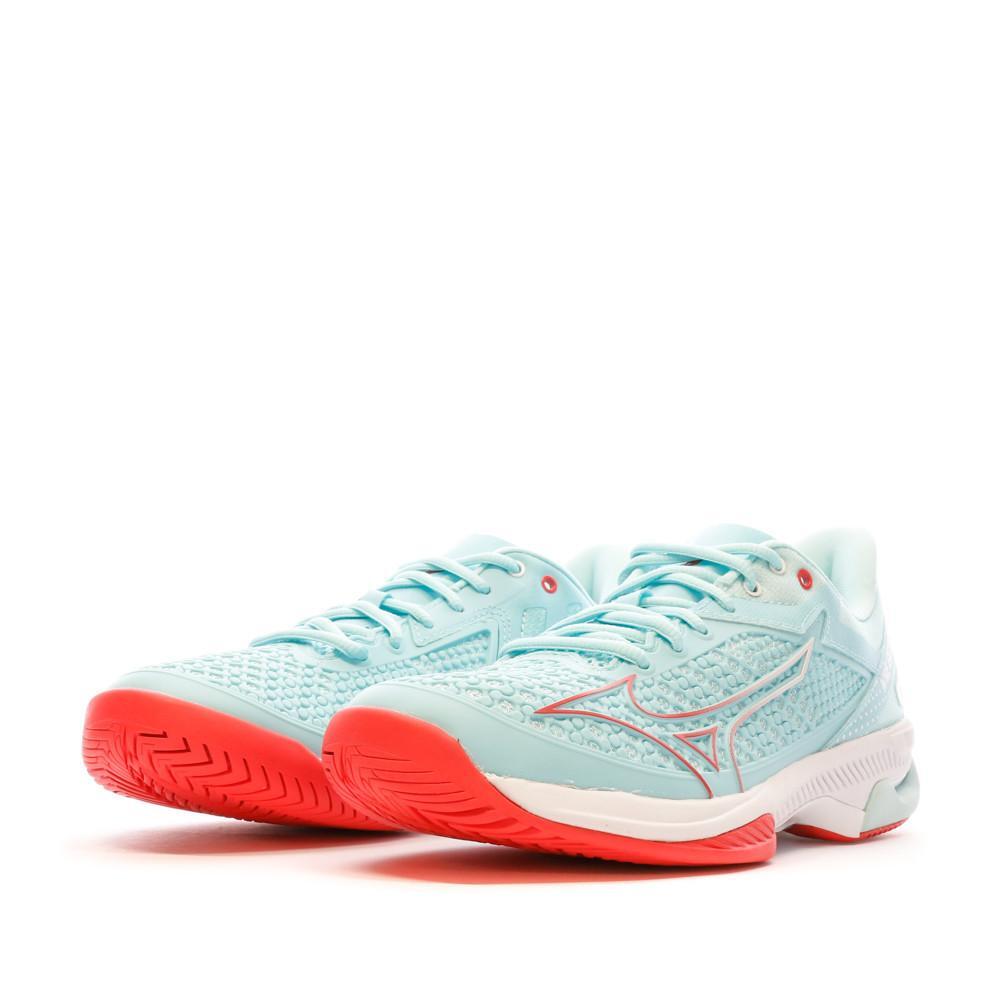 Mizuno Wave Exceed Tour Ac Wos 61ga2271-20 Mujer Azul Celeste 6/7