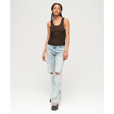 Dames tanktop van biologisch katoen superdry vintage
