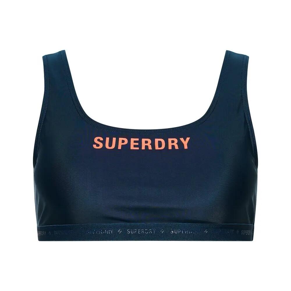 Women's elastic swimsuit top Superdry Code Micro