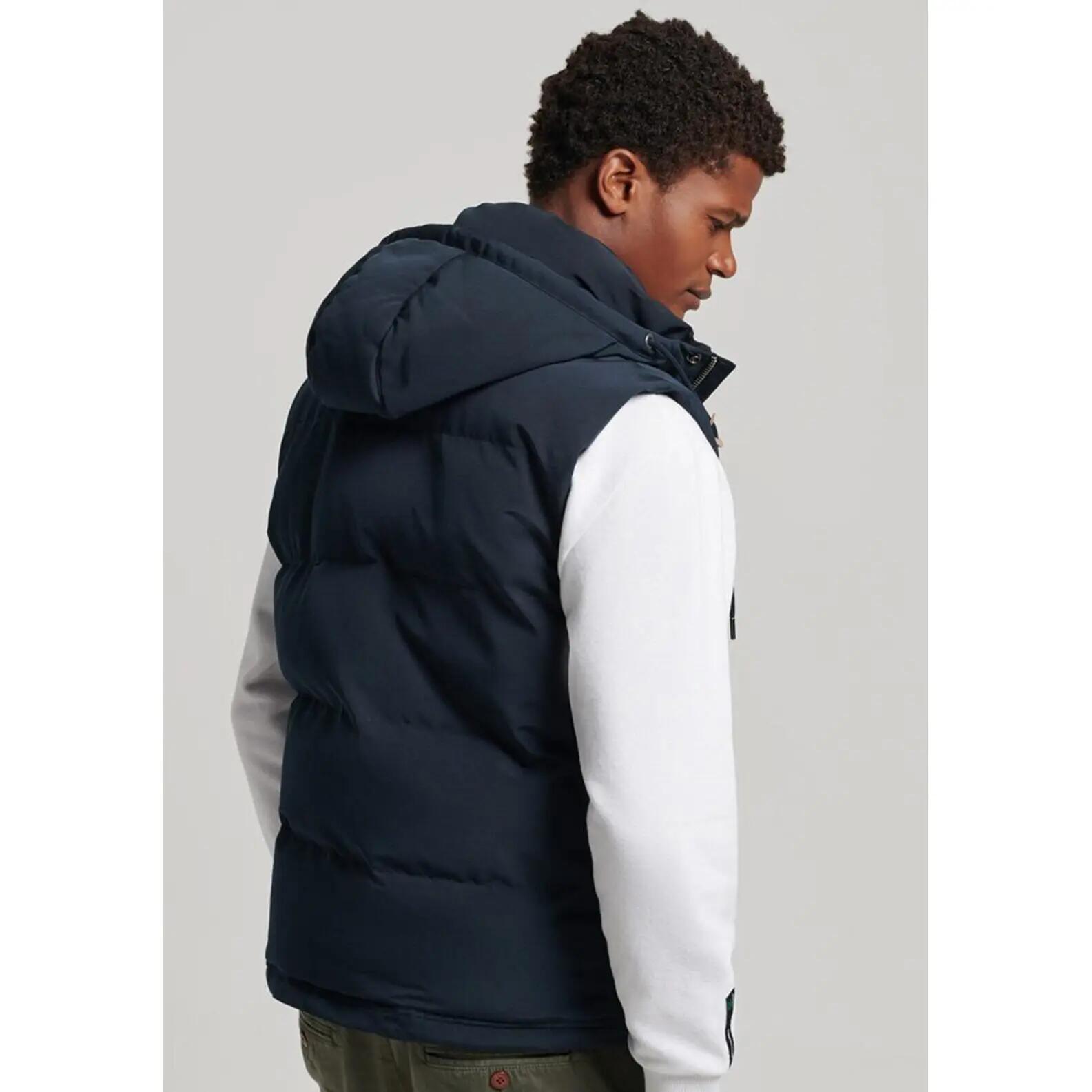 Doudoune sans manches à capuche Superdry Everst 2/6