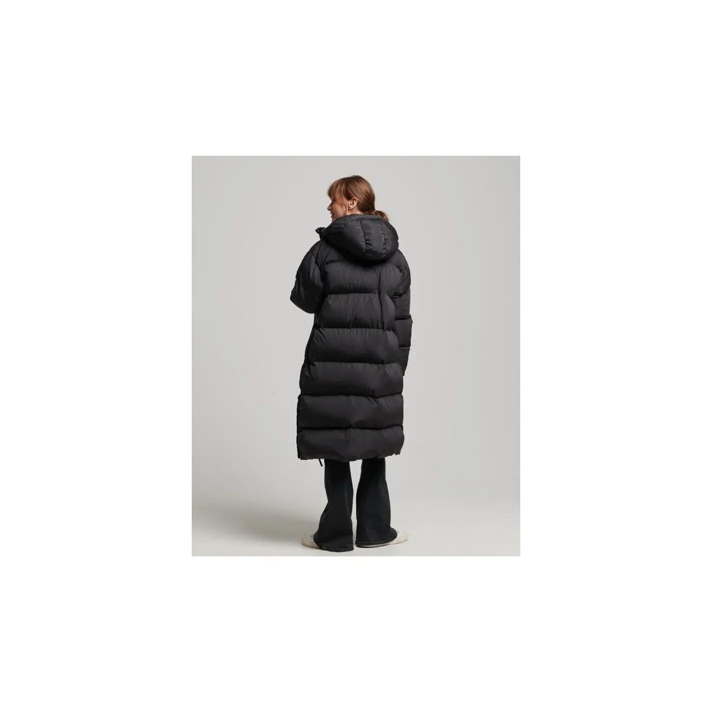 Parka à capuche femme Superdry Longline 3/5