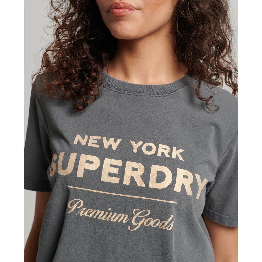 T-shirt femme Superdry Luxe Metallic 3/5