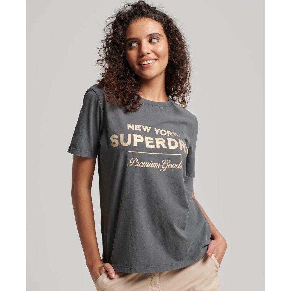 T-shirt femme Superdry Luxe Metallic 2/5