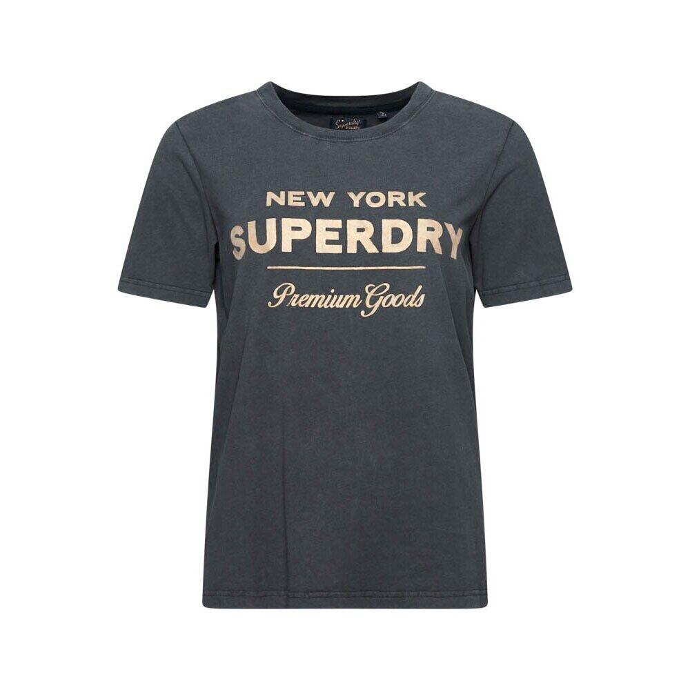 T-shirt femme Superdry Luxe Metallic 1/5