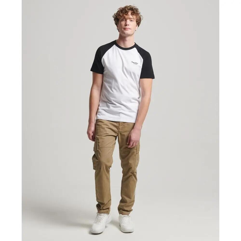Baseball t-shirt met biologisch katoenen logo Superdry Essential 3/6