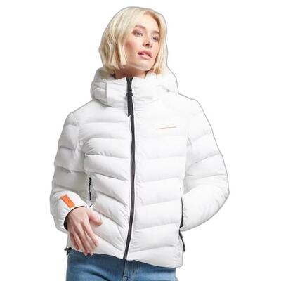 Piumino con cappuccio in microfibra da donna Superdry