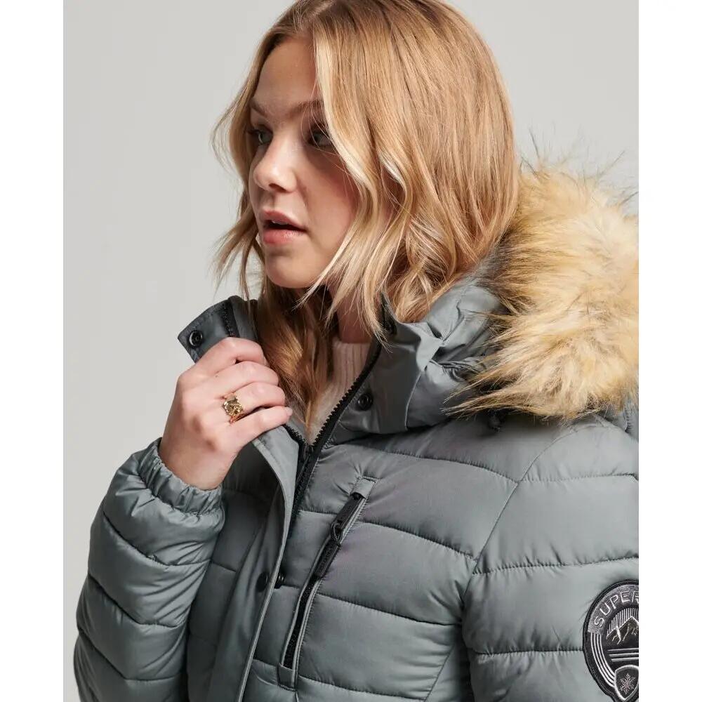 Doudoune longue à capuche femme Superdry Fuji 4/5