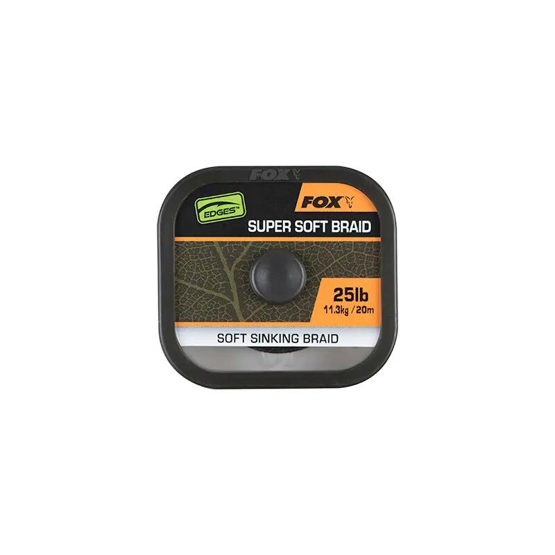 Trecce Fox Naturals Soft Braid Hooklength 25lb 2/4