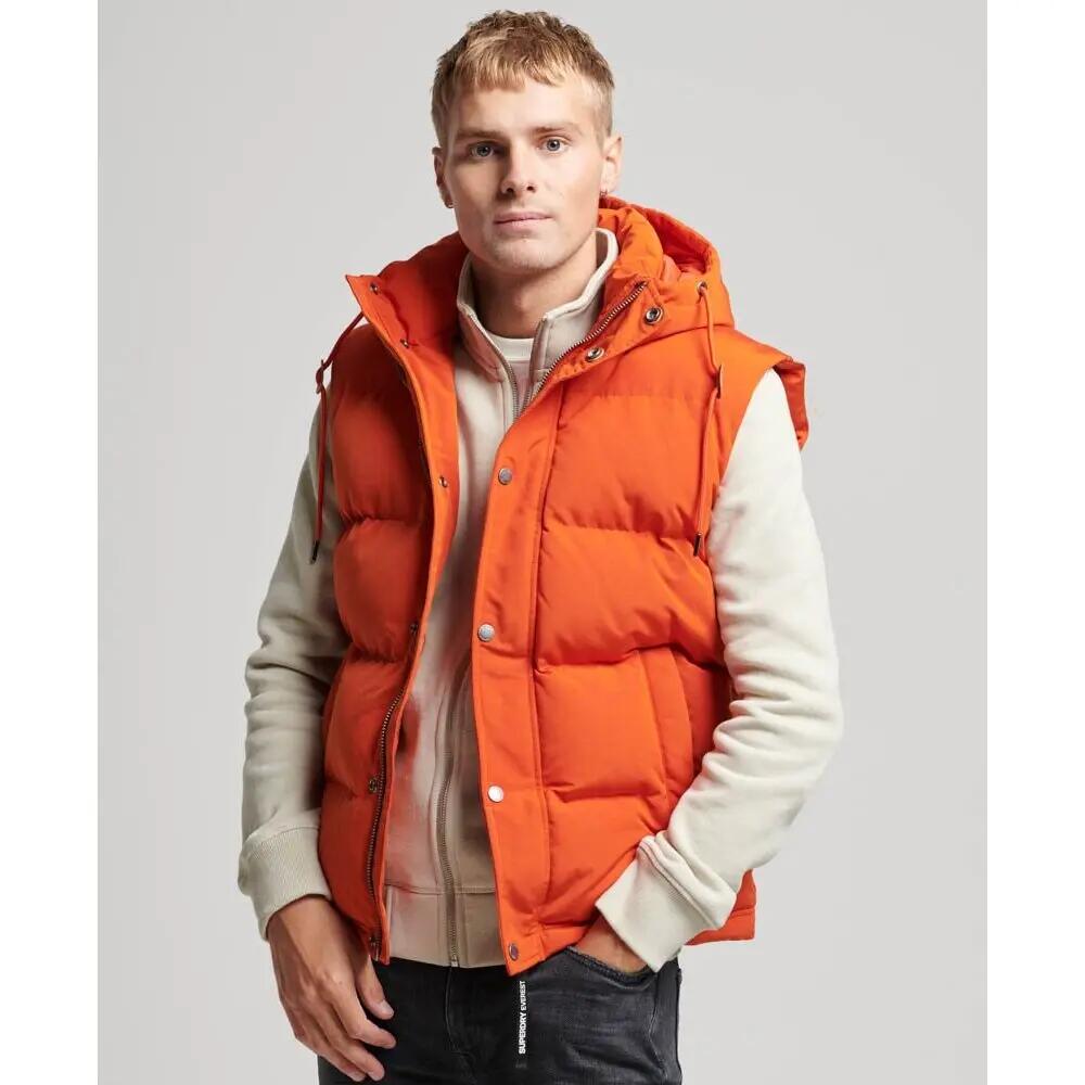 Doudoune à capuche sans manches Superdry Everest 2/7