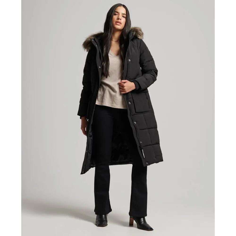 Doudoune longue femme Superdry Everest 2/4