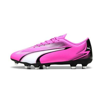 Ultra play fg/ag voetbalschoenen puma sun stream black sunset glow orange pink