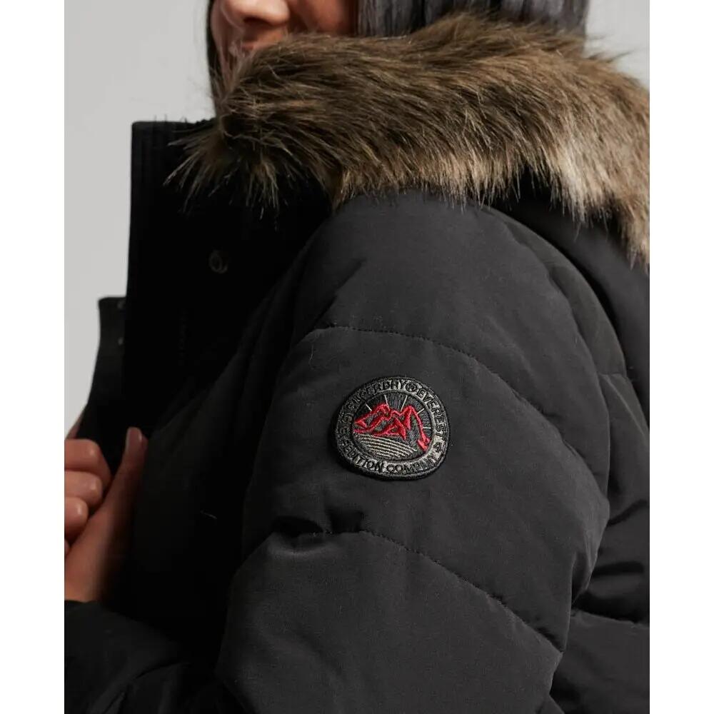 Doudoune longue femme Superdry Everest 4/4