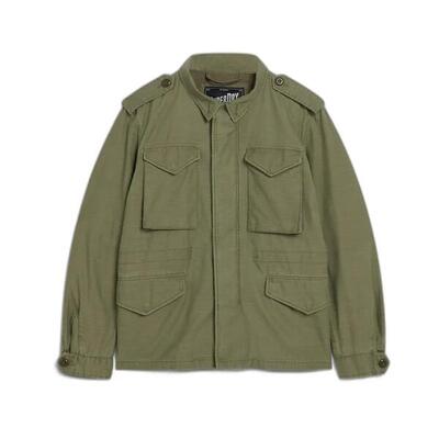 Militaire jas superdry field merchant store