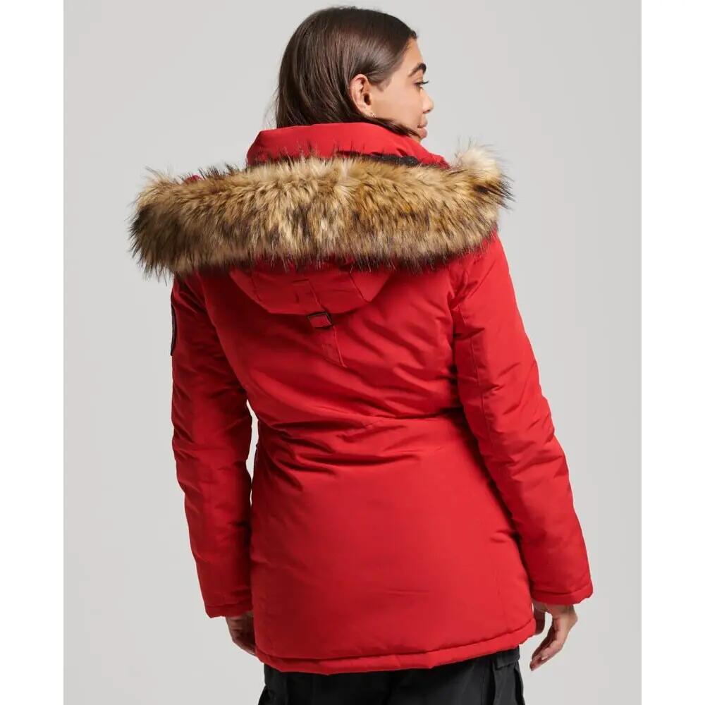 Parka à capuche avec fourrure synthétique femme Superdry Everest 4/6