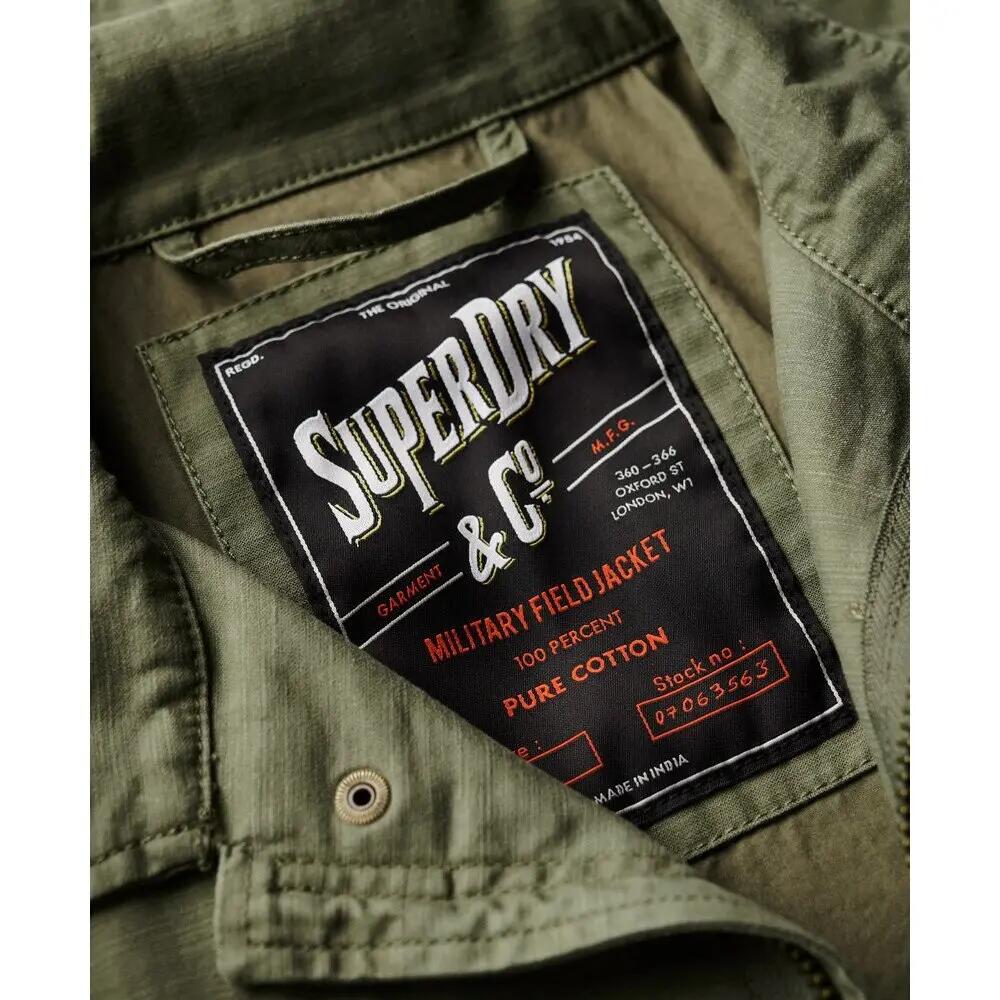 Militaire jas Superdry Field Merchant Store 7/7
