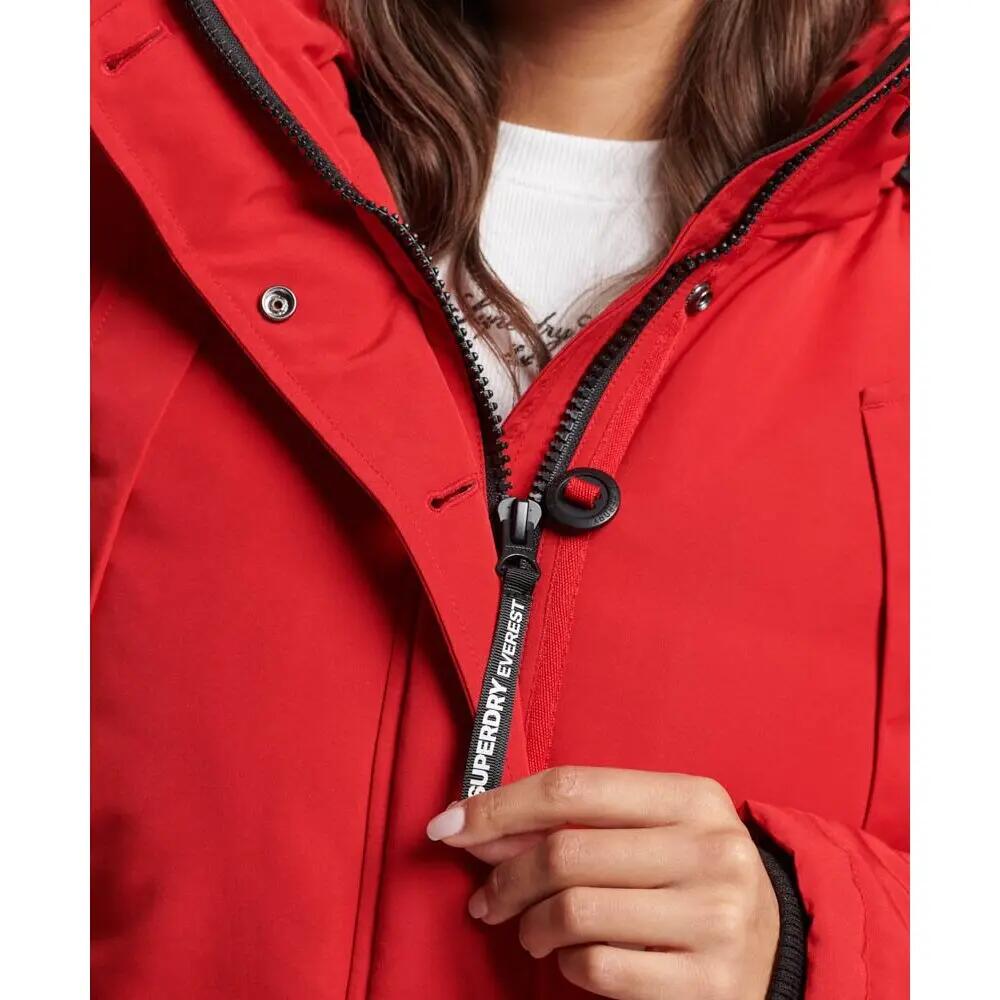 Parka à capuche avec fourrure synthétique femme Superdry Everest 6/6