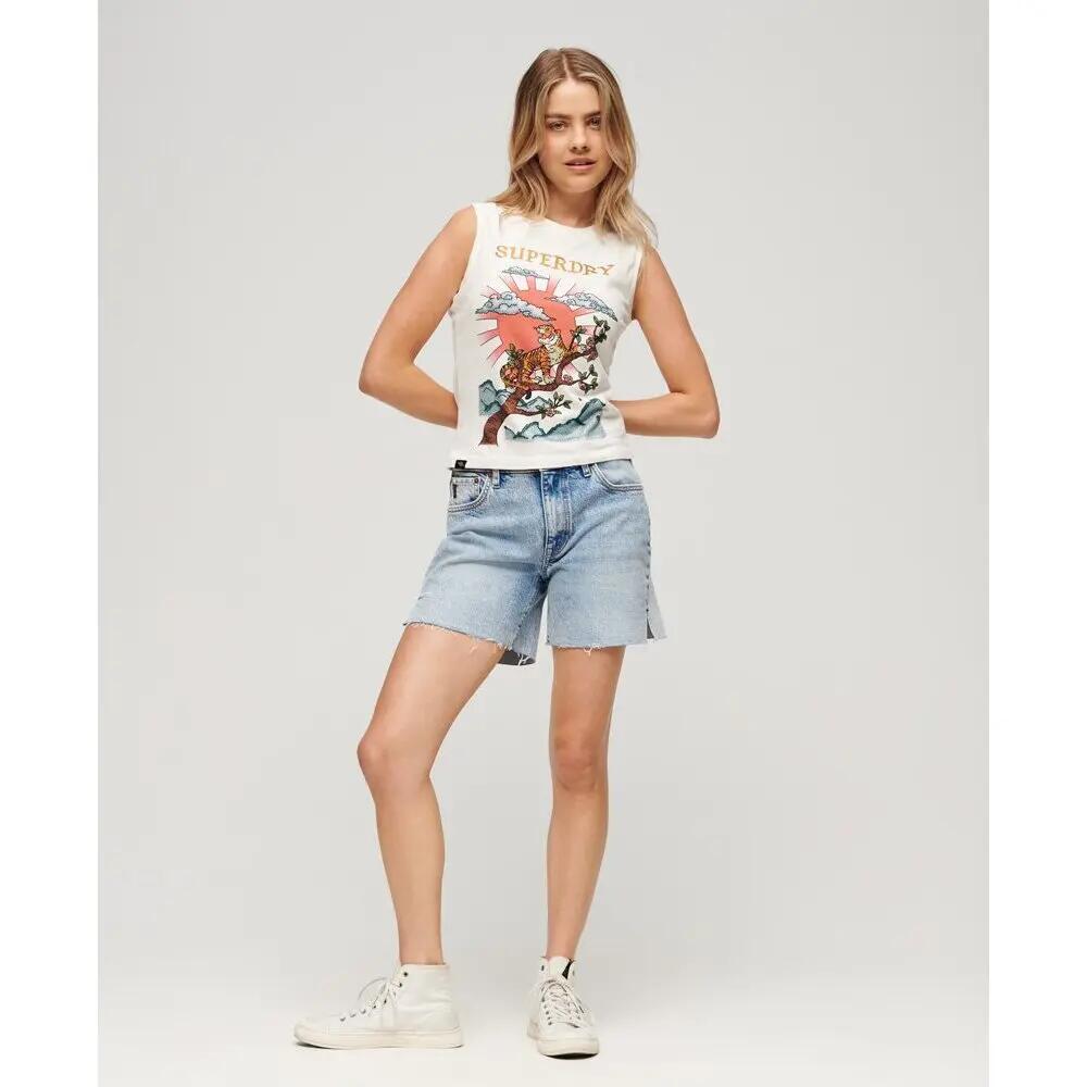 Débardeur à strass effet tatouage femme Superdry 2/6