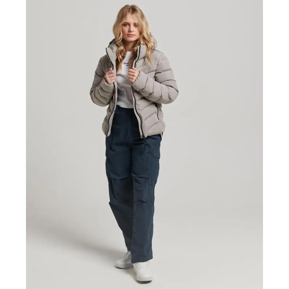 Doudoune en microfibre à capuche femme Superdry 2/7