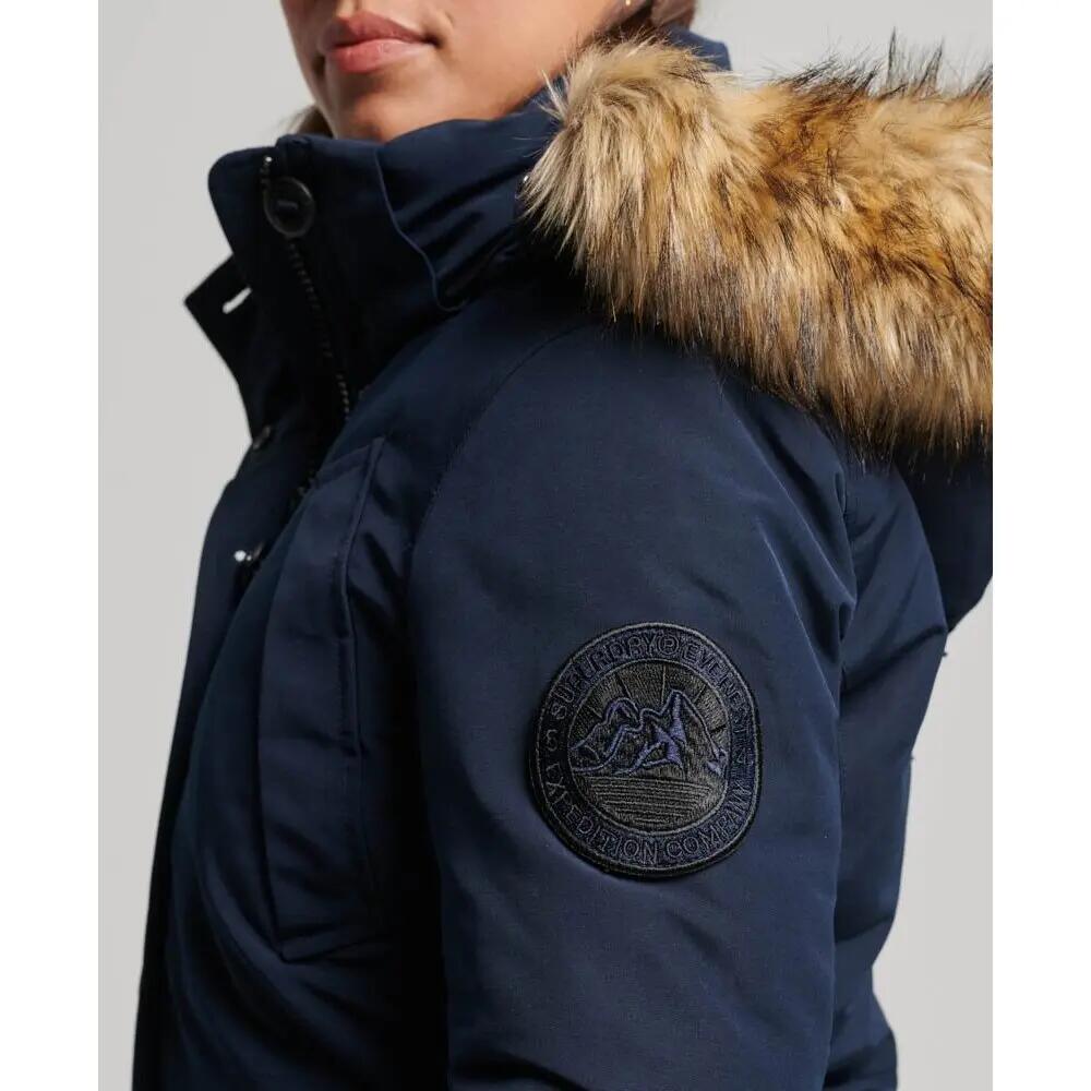 Parka à capuche avec fourrure synthétique femme Superdry Everest 5/6