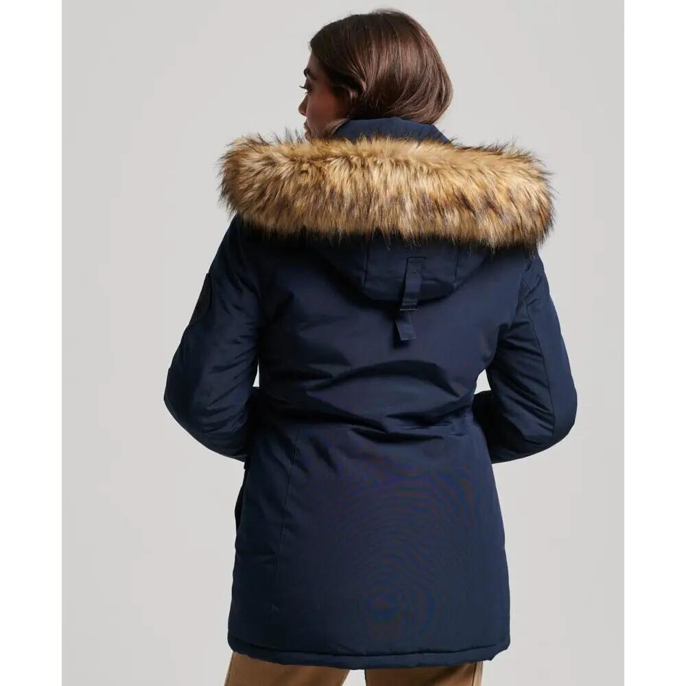 Parka à capuche avec fourrure synthétique femme Superdry Everest 4/6