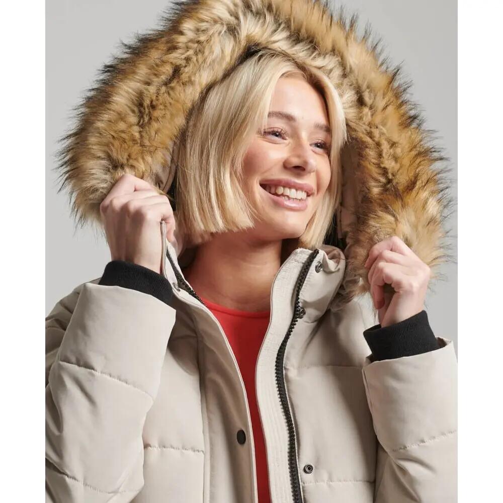 Doudoune longue femme Superdry Everest 4/5