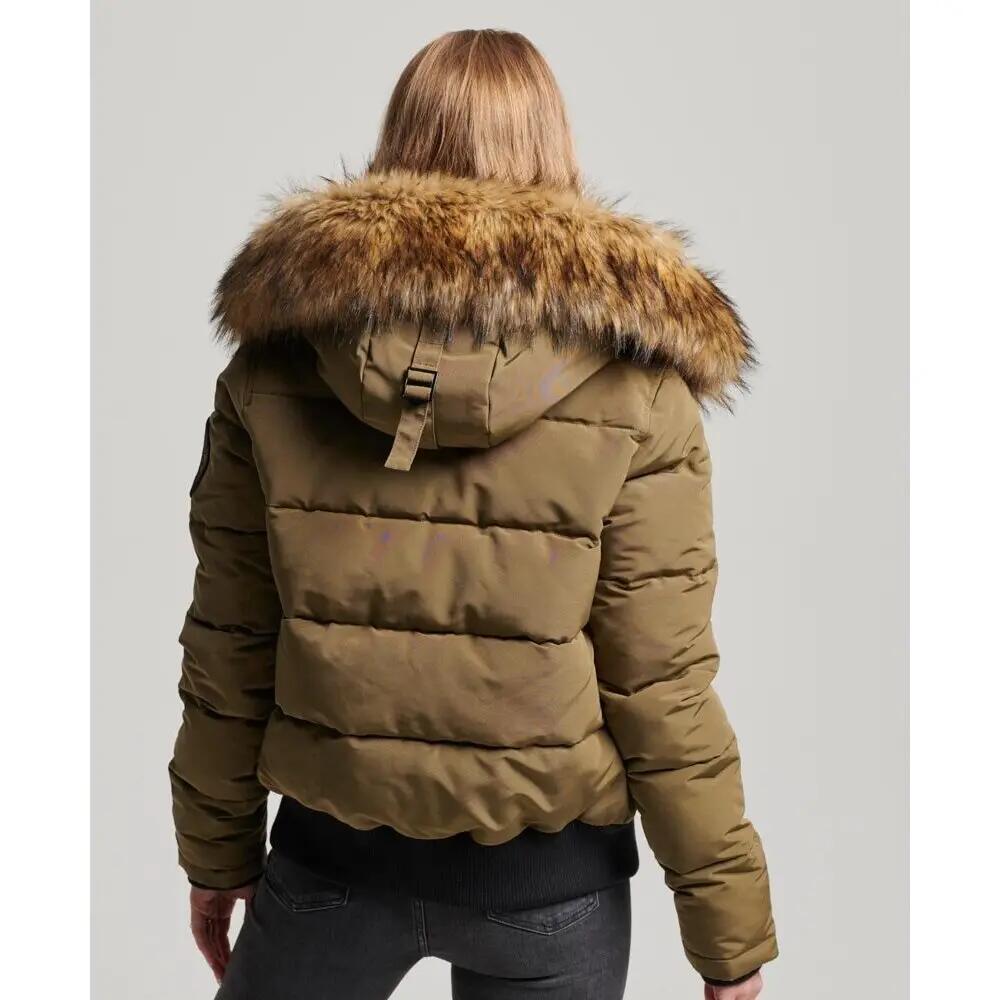 Giacca imbottita da donna con cappuccio Superdry Everest 4/6