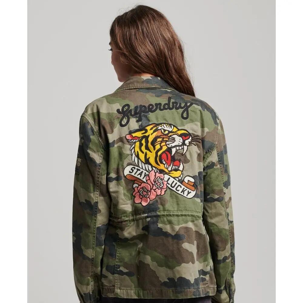 Veste militaire femme Superdry M65 4/6