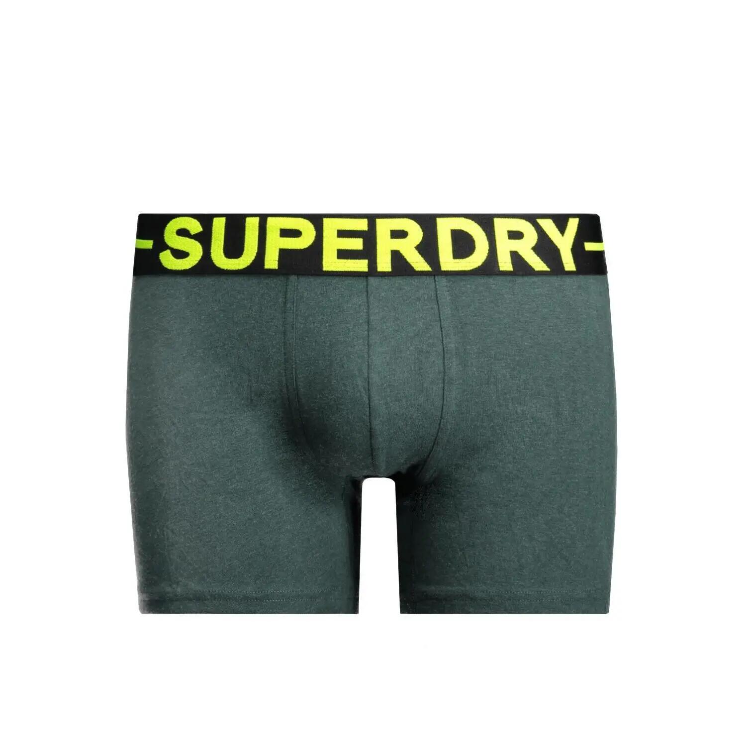 Bokserki z bawełny organicznej Superdry (x3) 3/4