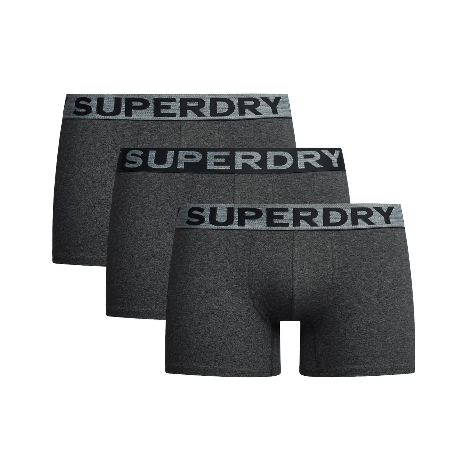Boxer en coton bio Boxer Superdry (x3) 1/3