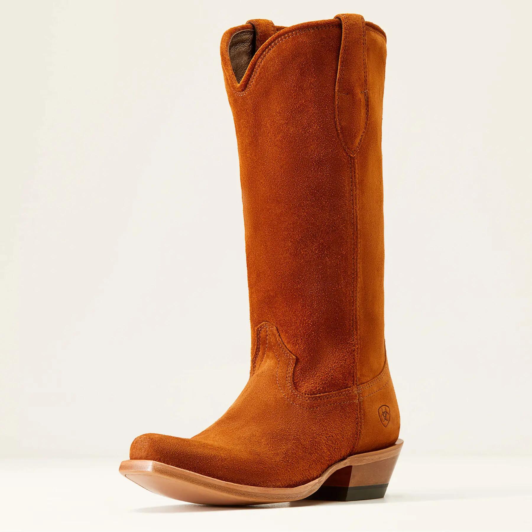Leren westernlaarzen voor dames Ariat Memphis 2/6