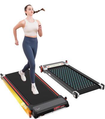 Tapis roulant con massaggio inclinazione 6% 1-6 km/h