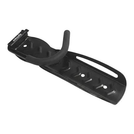 Support mural vélo avec crochet de rangement