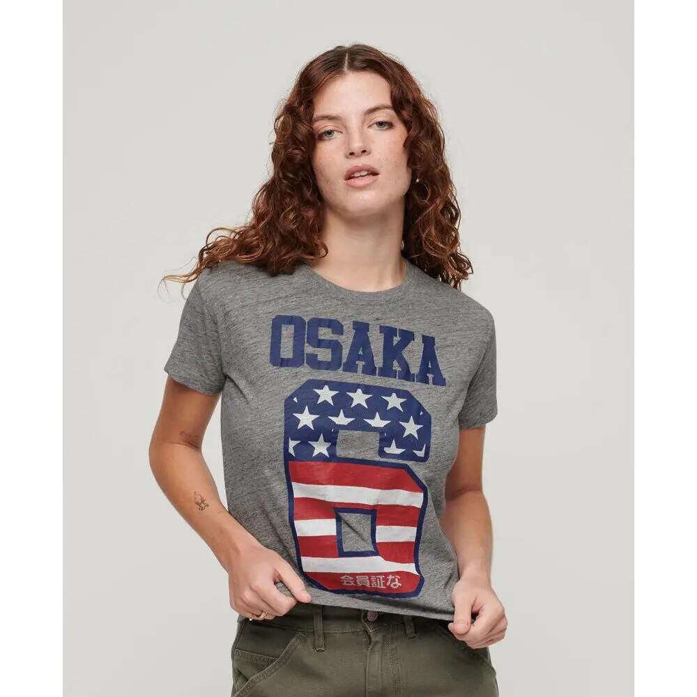 T-Shirt mit Flagge, Frau Superdry 90& Osaka 6 2/6