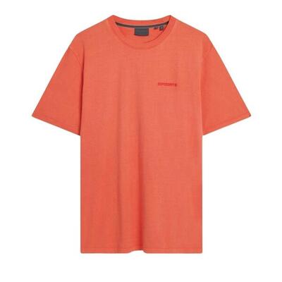 Los overgeverfd t-shirt superdry