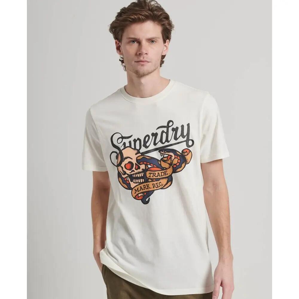 Koszulka Superdry Tattoo Script Graphic 3/5