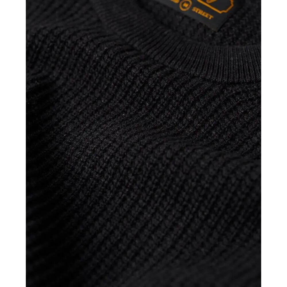 Pull ras du cou en maille texturée Superdry 7/7