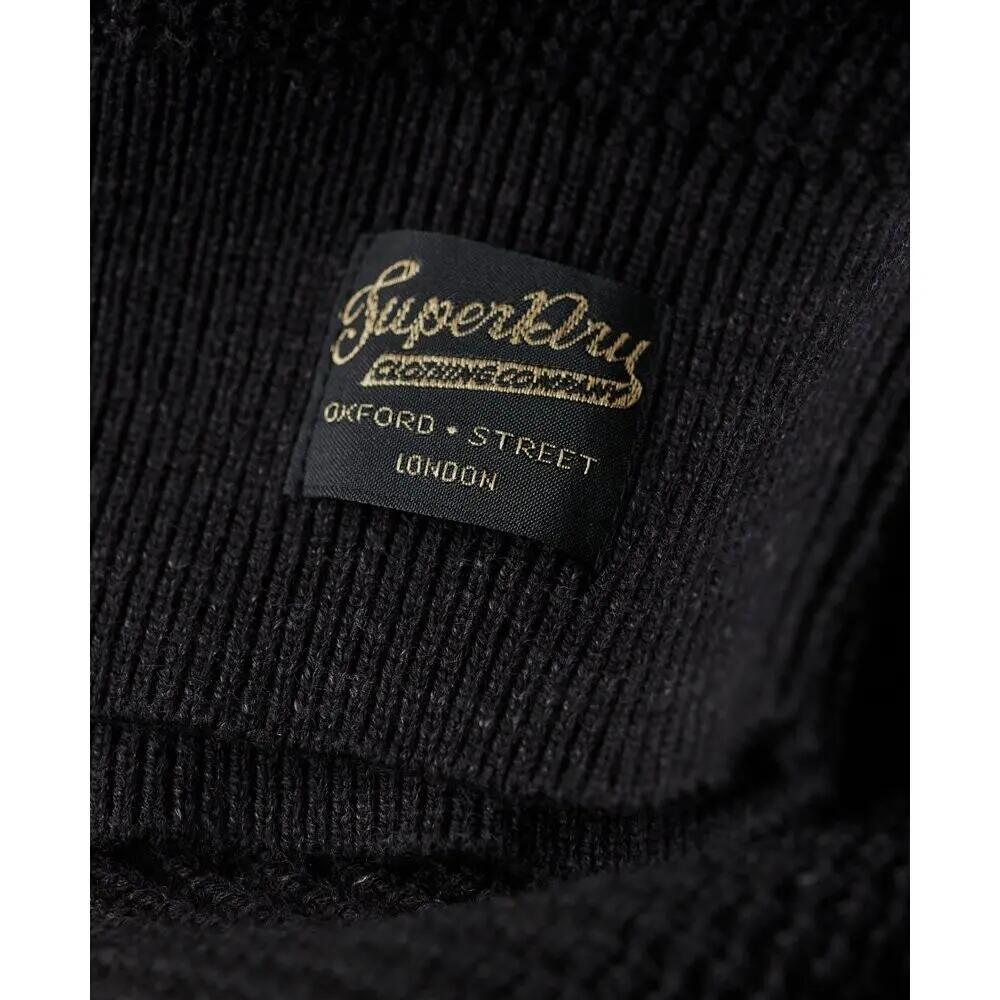Pull ras du cou en maille texturée Superdry 6/7