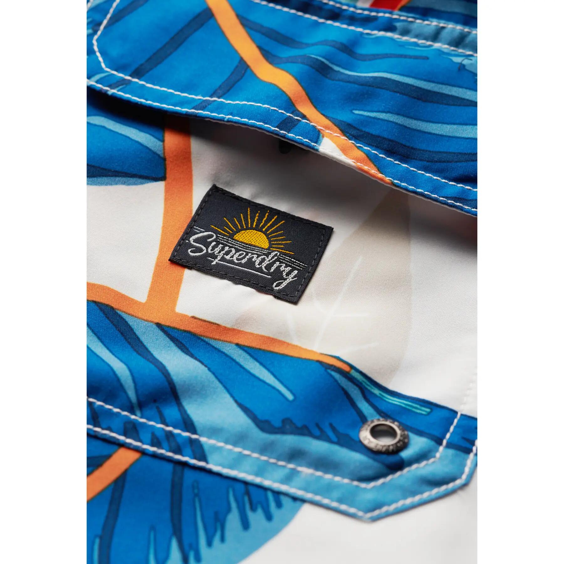 Short de bain imprimé hawaïen Superdry 6/7