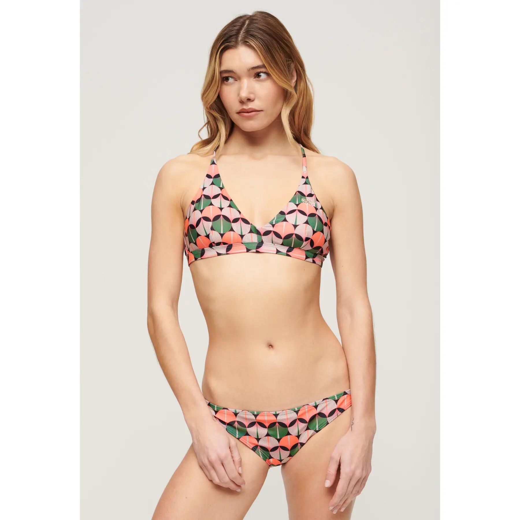 Bas de maillot de bain classique imprimé femme Superdry 3/7
