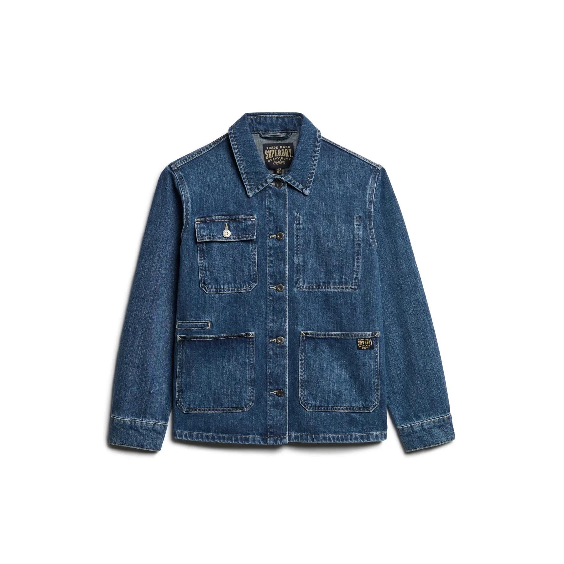 Veste en jean femme Superdry Chore 1/7