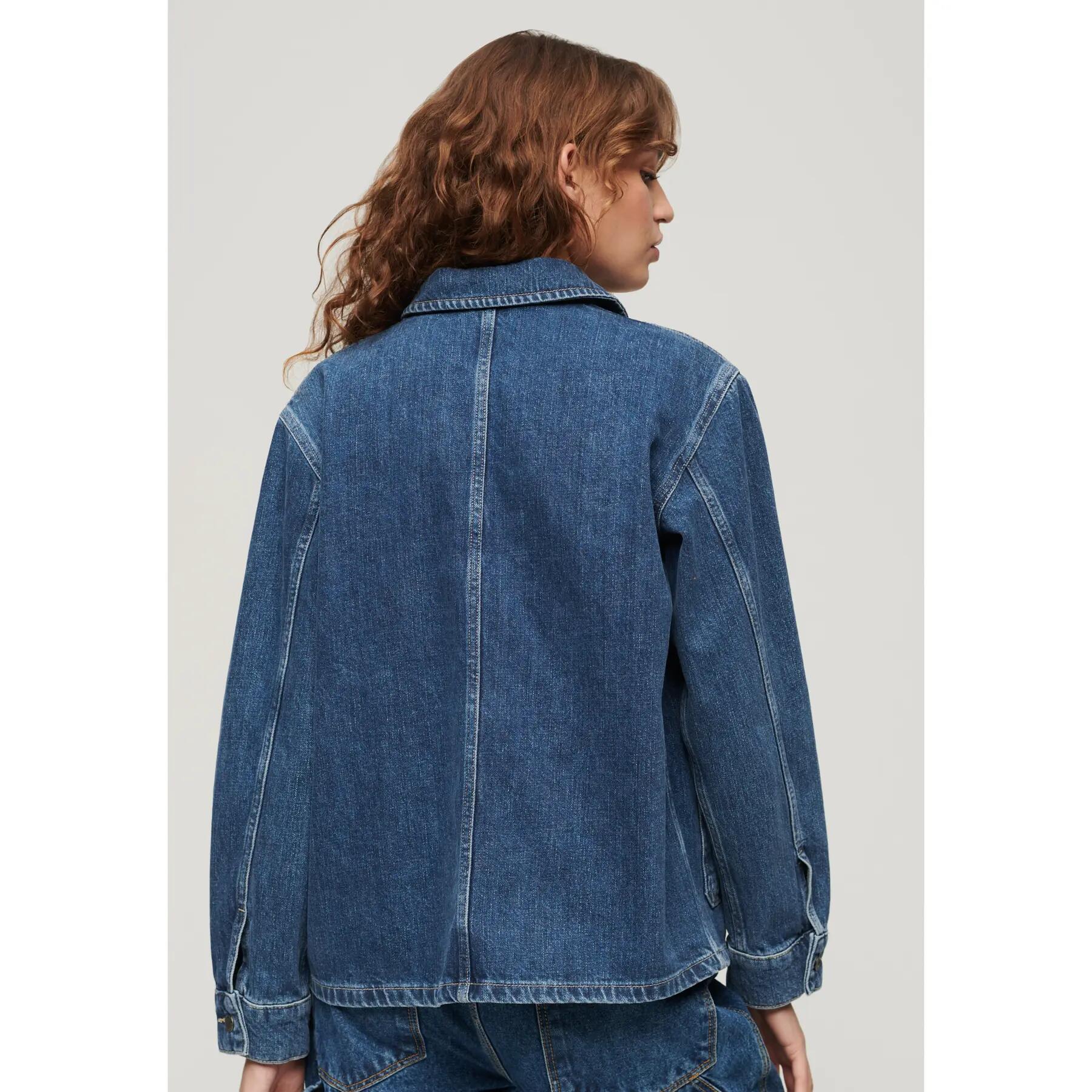 Veste en jean femme Superdry Chore 4/7