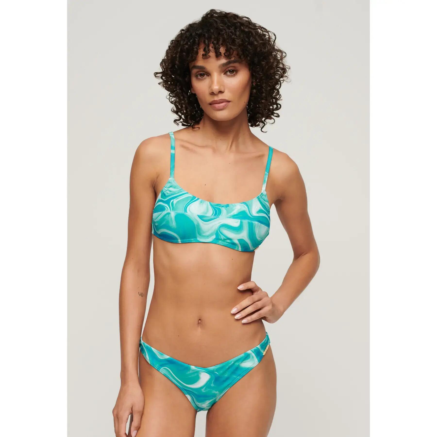 Bas de maillot de bain imprimé femme Superdry 3/7