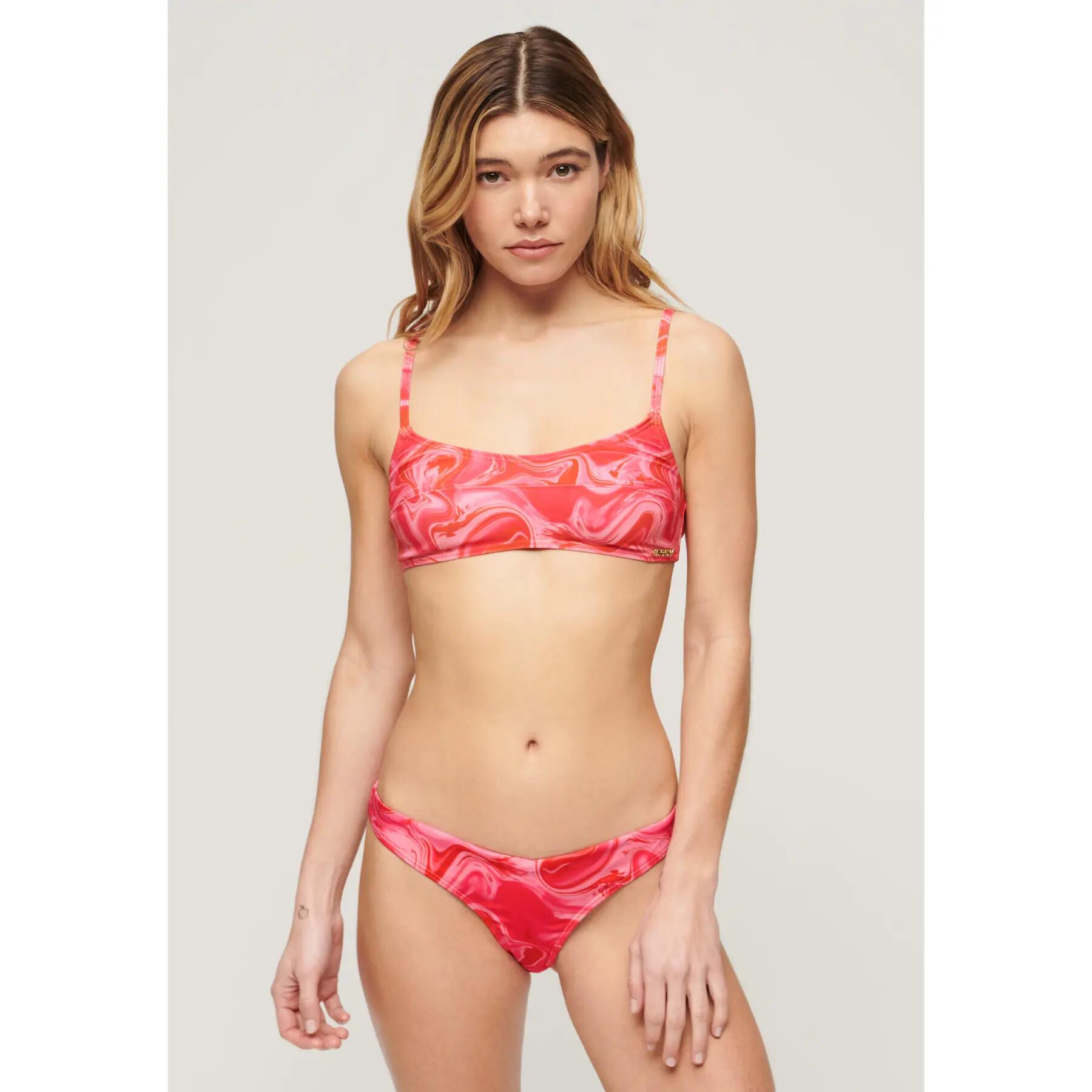 Bas de maillot de bain imprimé femme Superdry 3/7