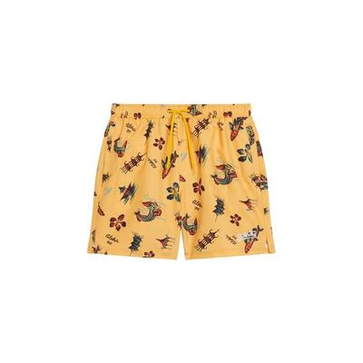 Zwemshort met hawaii-print superdry