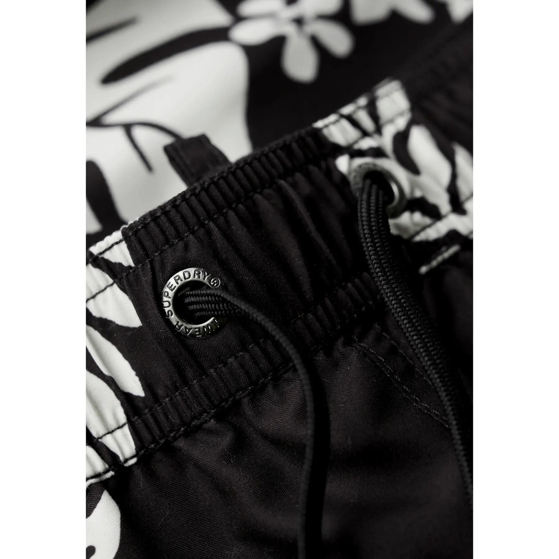 Short de bain imprimé hawaïen Superdry 5/7